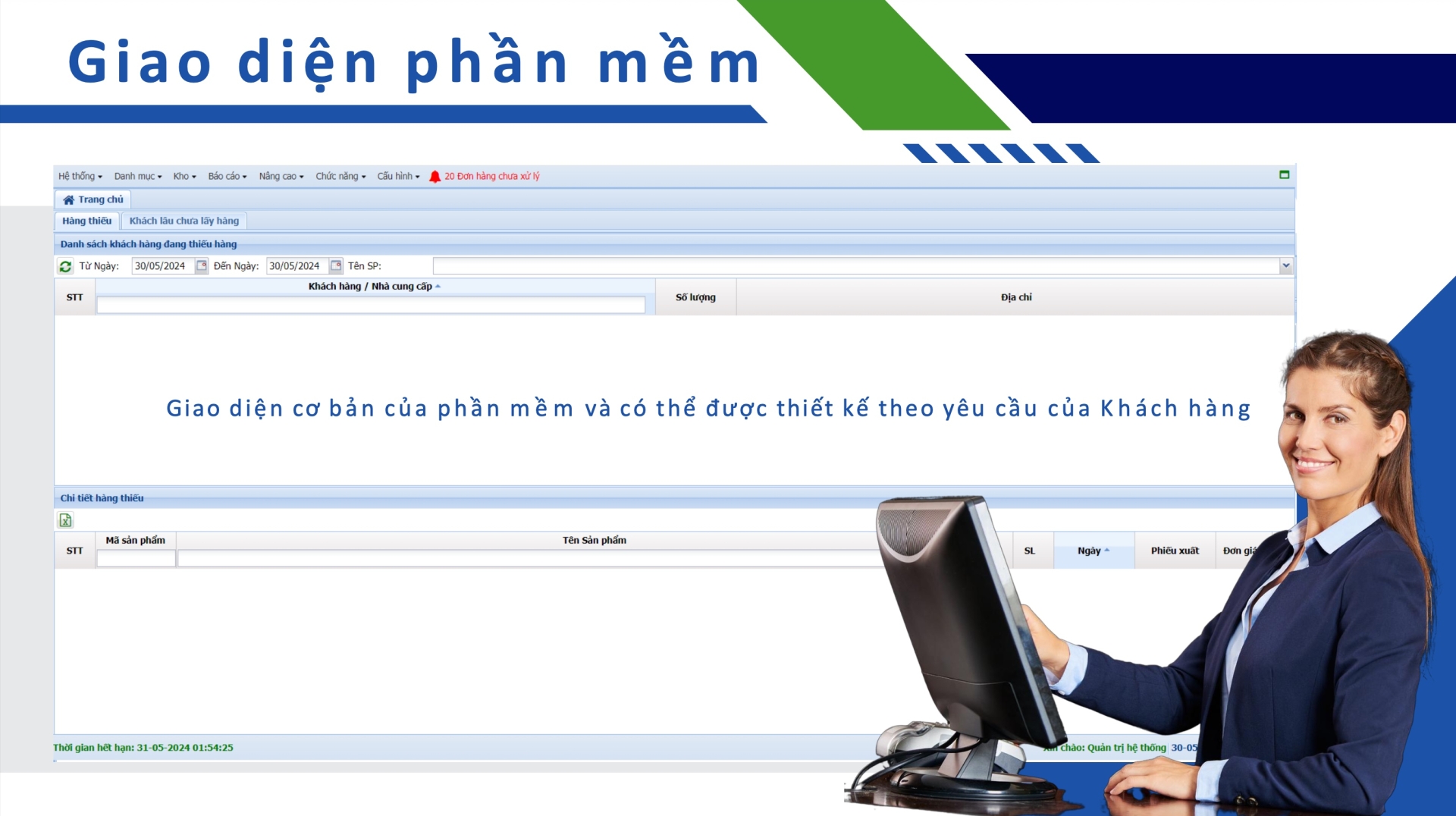 PHẦN MỀM HỆ THỐNG QUẢN LÝ KHO HÀNG- ĐƠN HÀNG- BÁN BUÔN