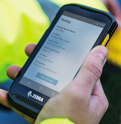 MÁY PDA QUÉT MÃ 4G ZEBRA TC25