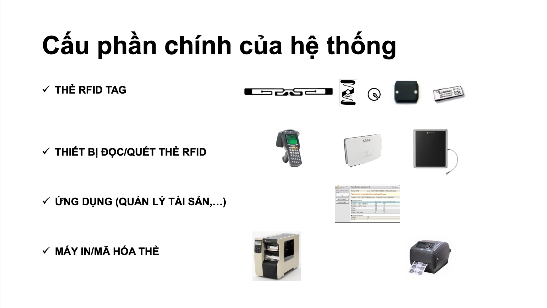 GIẢI PHÁP QUẢN LÝ TÀI SẢN ỨNG DỤNG CÔNG NGHỆ RFID