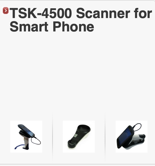 MÁY QUÉT MÃ VẠCH KHÔNG DÂY TSK-4500 KẾT NỐI SMARTPHONE