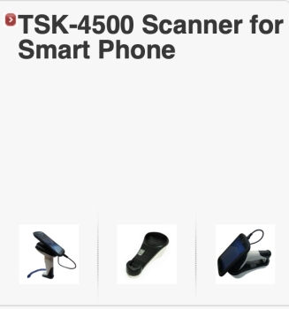 MÁY QUÉT MÃ VẠCH KHÔNG DÂY TSK-4500 KẾT NỐI SMARTPHONE